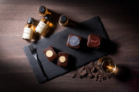 Hennessy V.S.O.P infused Chocolate Mooncake with Miniature Hennessy V.S.O.P  (2 Pieces Per Box)